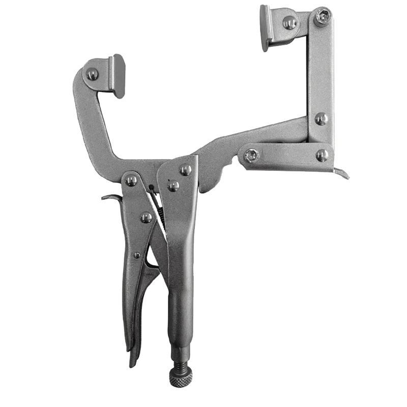 

4-Point Locking Pliers Quick Adjustable Width Of C-Clamp Holding From 2In. To 5In. Locking Pliers