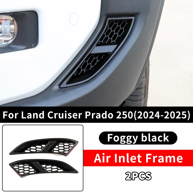 

Рамка передней решетки радиатора для Toyota Land Cruiser Prado LC250 250 2024 2025 j250 Первая Редакция - Накладка на воздухозаборник, внешний тюнинг, аксессуары для автомобиля, пластик АБС (2 шт.)