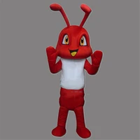 red ant mascot costume advertising fursuit cartoon cosplay party set childrens friends insect doll clothes toy