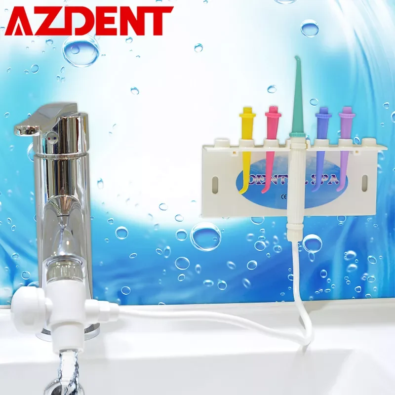 

Ирригатор полости рта AZDENT Top SPA, сменная насадка для очистки зубов