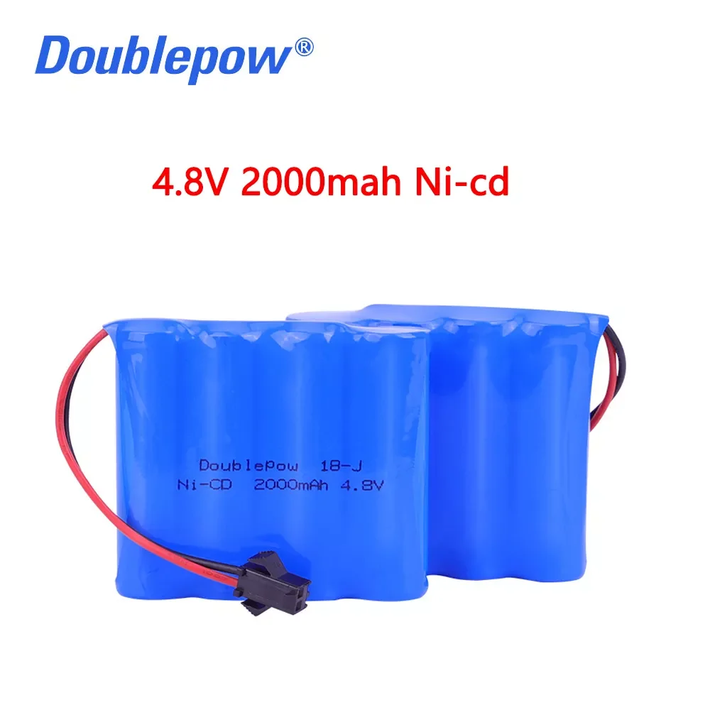 

AA Battery Pack 4.8V 2000mah Ni-CD Battery Rechargeable Battery Used for Toy Car Dump Truck Four-wheel Drive Alloy Climbing Car