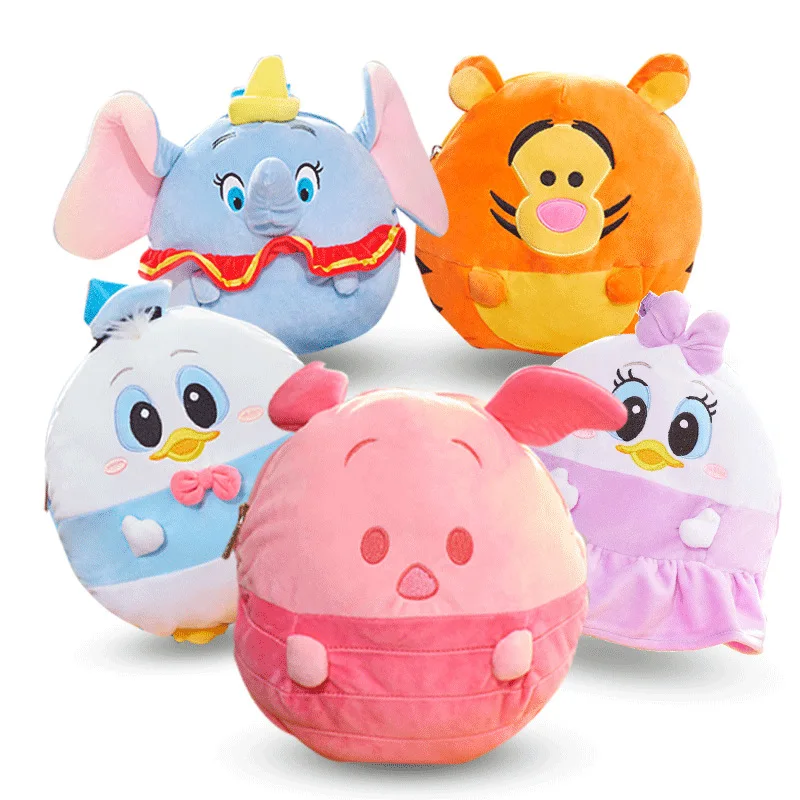 

Genuine Disney Cartoon Tigger Pig Donald Duck Children's Backpack 1-10 Years Old Kindergarten Backpack Cute Plush School Bag