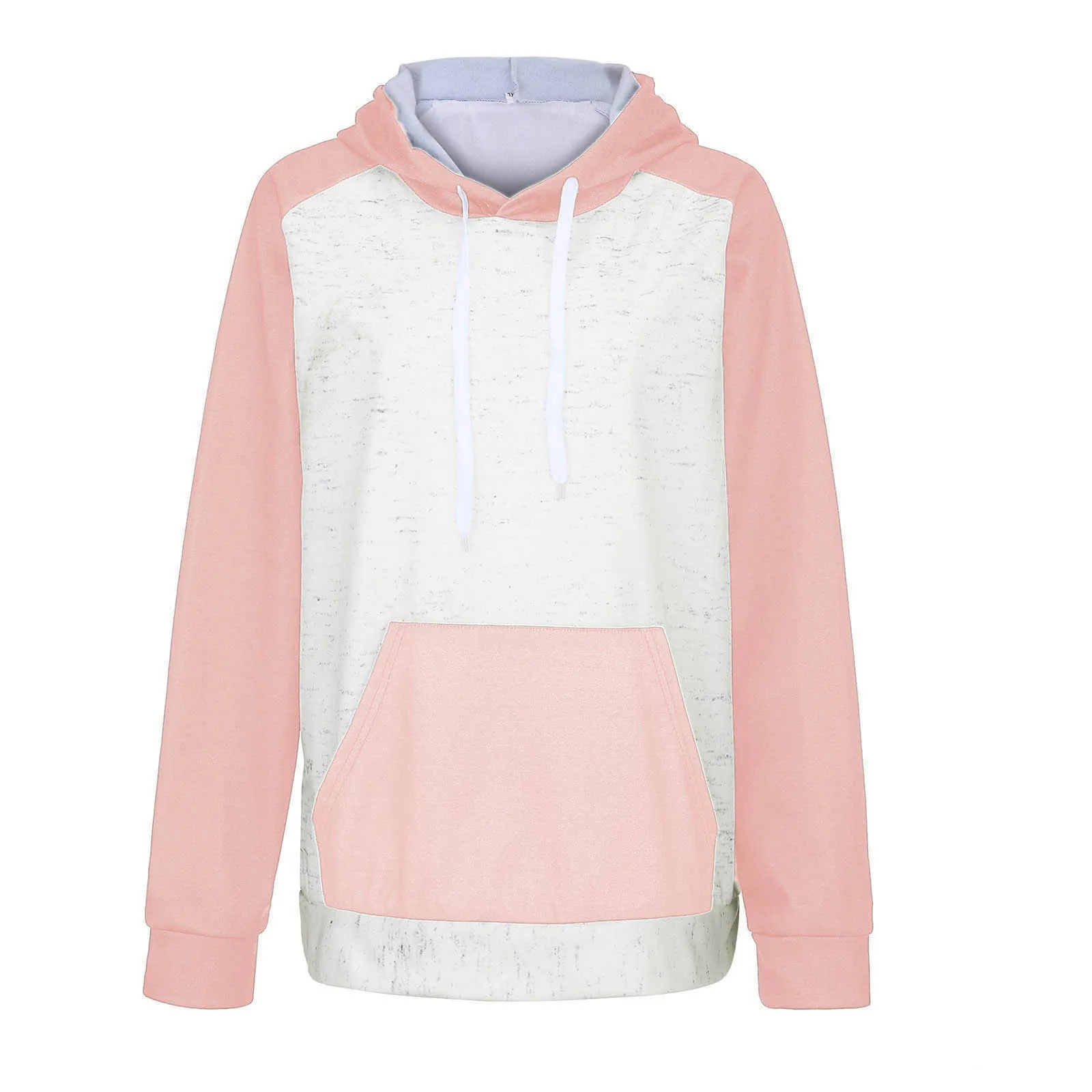 

Sleeve Sport Top Sweatshirt Women Contrast Hooded Long Color Long Zip Sweatshirt Hoodie Women Women's Hooded Sweatshirt Pullover