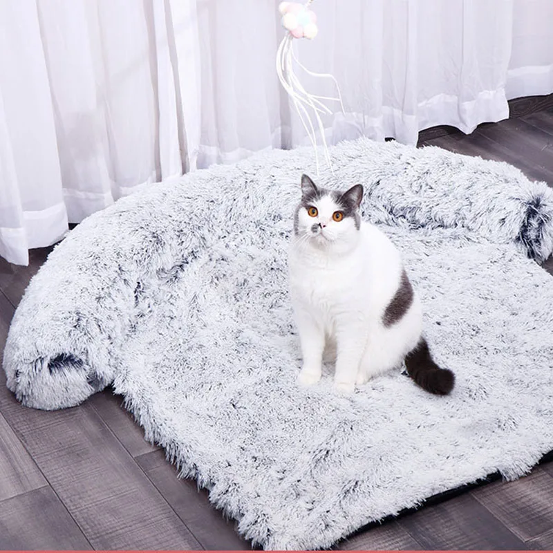 

Color Sleeping Plush Non-slip Thickening Dog Cat Comfort Floor Mat Sofa Bed Pet Warm Accessories