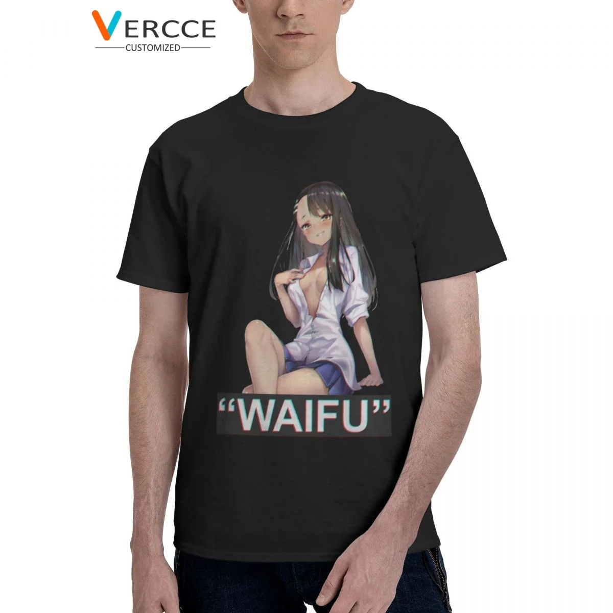 

Nagatoro Waifu T Shirt 100% Cotton Tees Customized Mens Clothing Tshirts For Men Women Unique Gift Idea