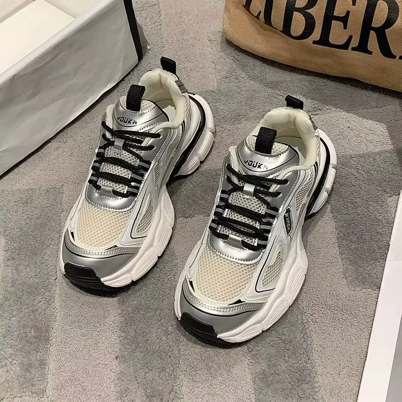 Кроссовки Tennis женские ортопедические Вулканизированная подошва сетчатые