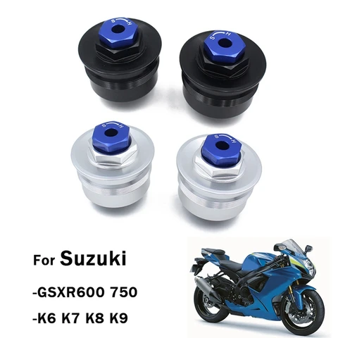 Винт переднего амортизатора для Suzuki GSXR600 750 2006-2010 Аксессуары для амортизатора