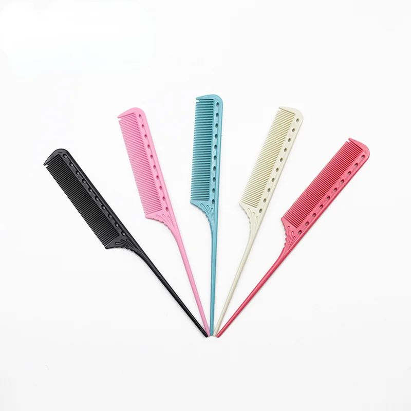 

Профессиональная расческа для парикмахерской, расческа из нержавеющей стали с шипами, инструмент для укладки волос
