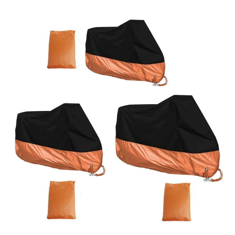 

Motorcycle Protective Cover Premium Waterproof Bike Outdoor Rain Dust UV Proof