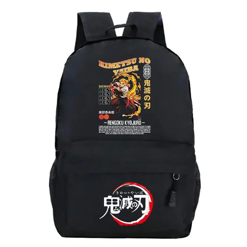 

Anime Backpack Cosplay Japanese Anime Demon Slayer School Bag Kimetsu No Yaiba Kamado Tanjirou Kamado Nezuko Agatsuma Backpack