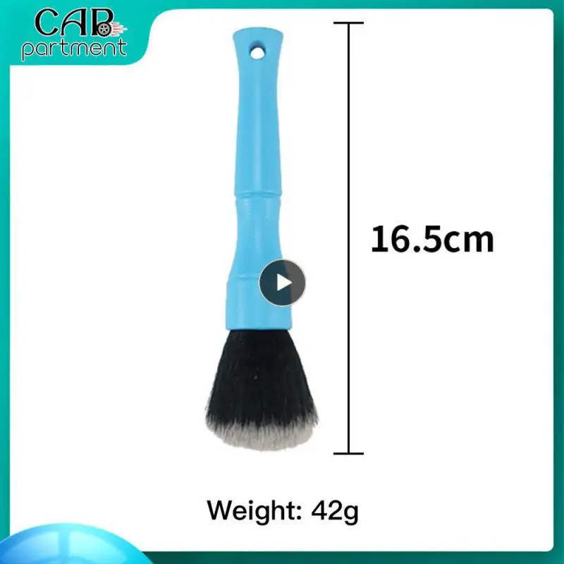 

Soft Brush Durable Cleaning Brush Ultra-fine Car Gap Brush Car Supplies Car Interior Details Brush Universal