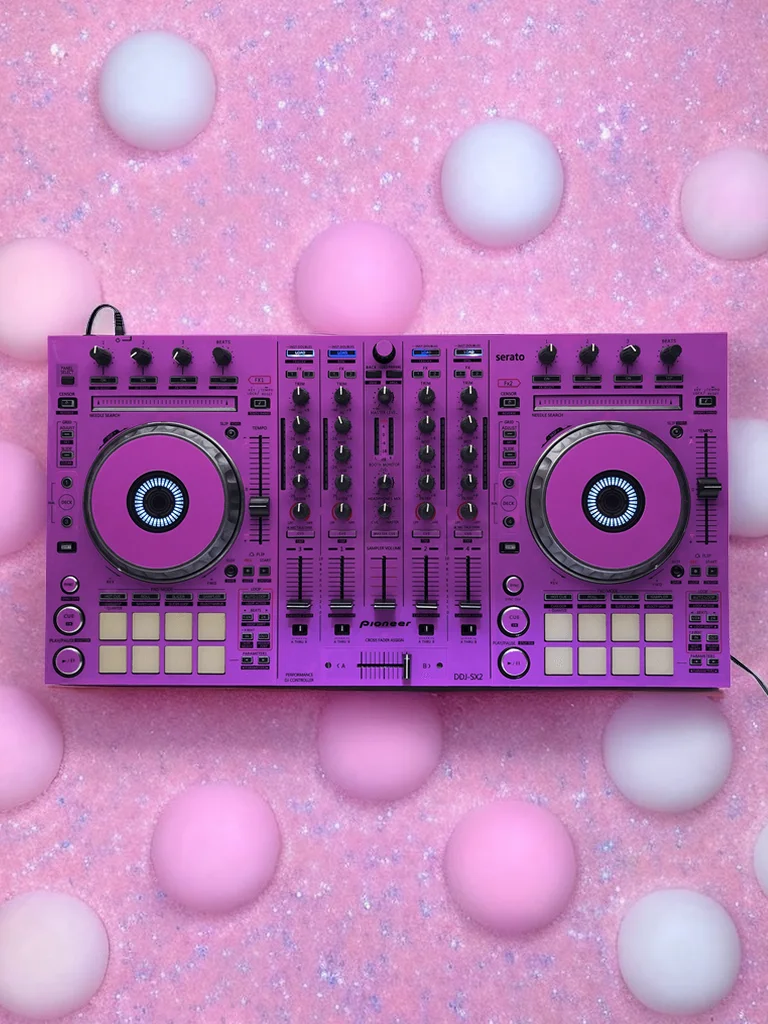 Защитная пленка для дискового контроллера DJ светлый кожаный стикер цвет может