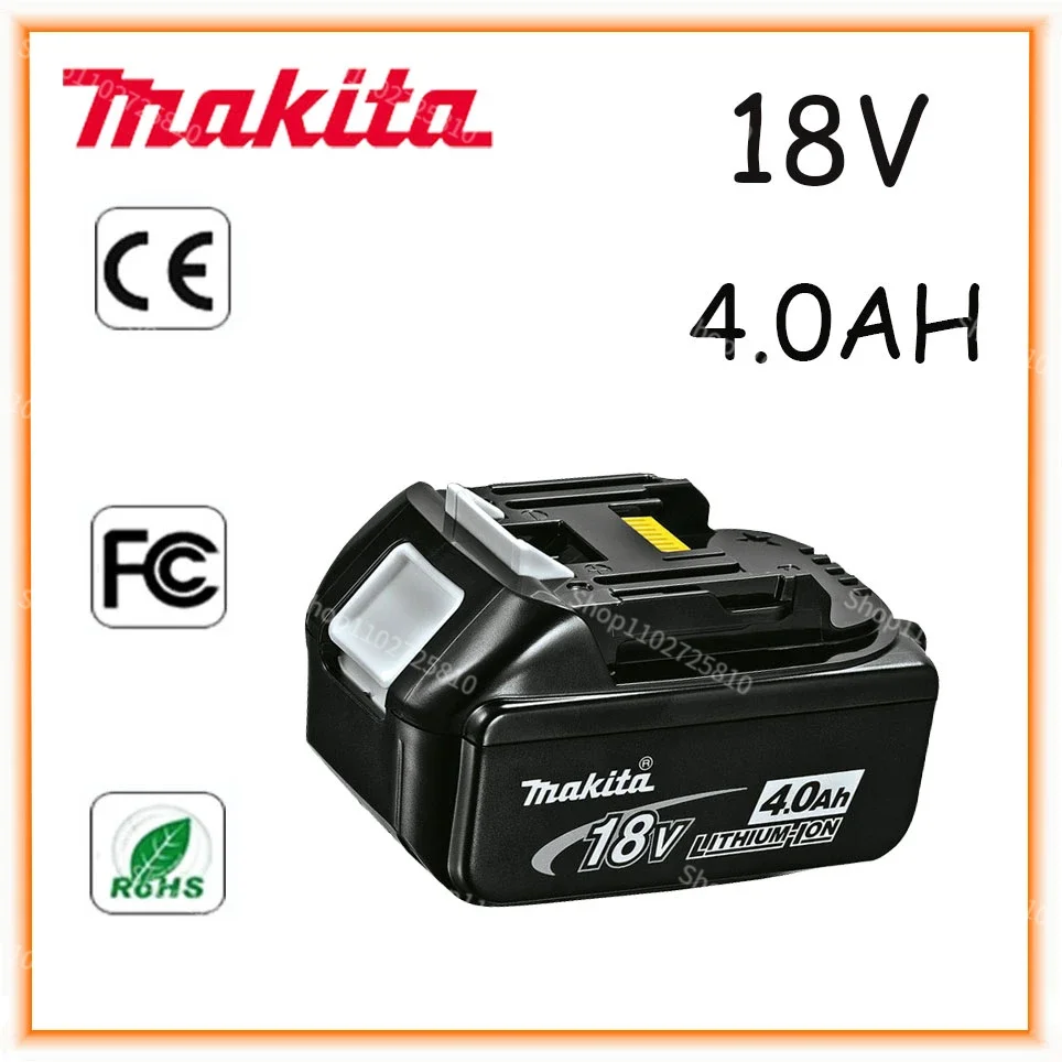 

Оригинальная Аккумуляторная Батарея Makita 18 в, 4,0 Ач, 5,0 Ач, 6,0 Ач, для электроинструментов с зеркальной заменой литий-ионных аккумуляторов LXT, BL1860B, BL1860, BL1850