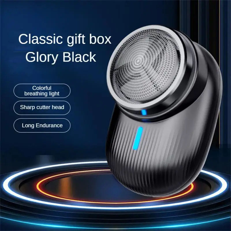 Usb Rechargeable Razor Rotary 3 Head Removable Head Washing Portable Men's Travel Beard Knife Men's Shaver