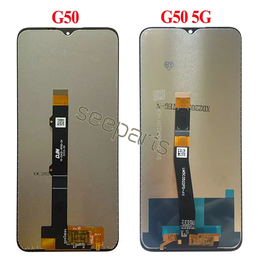 

100% Tested Working 6.5" For Motorola Moto G50 5G Lcd Screen Display Touch Digitizer Assembly For Moto G50 LCD XT2137-1 XT2