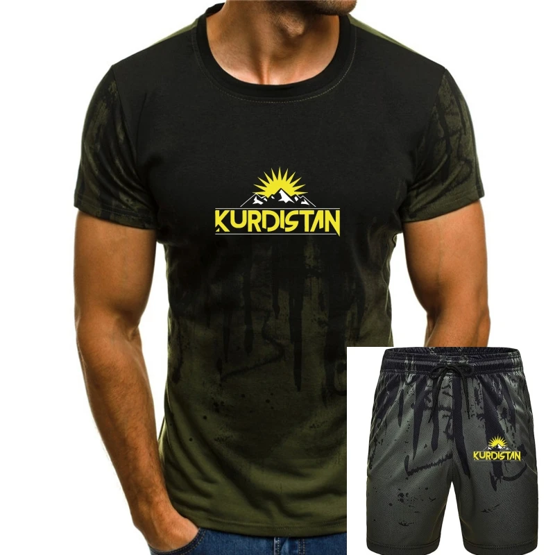 

Kurdistan T Shirt Cotton Summer Natural Euro Size Over Size S-5XL Customize New Fashion Outfit Sunlight Shirt
