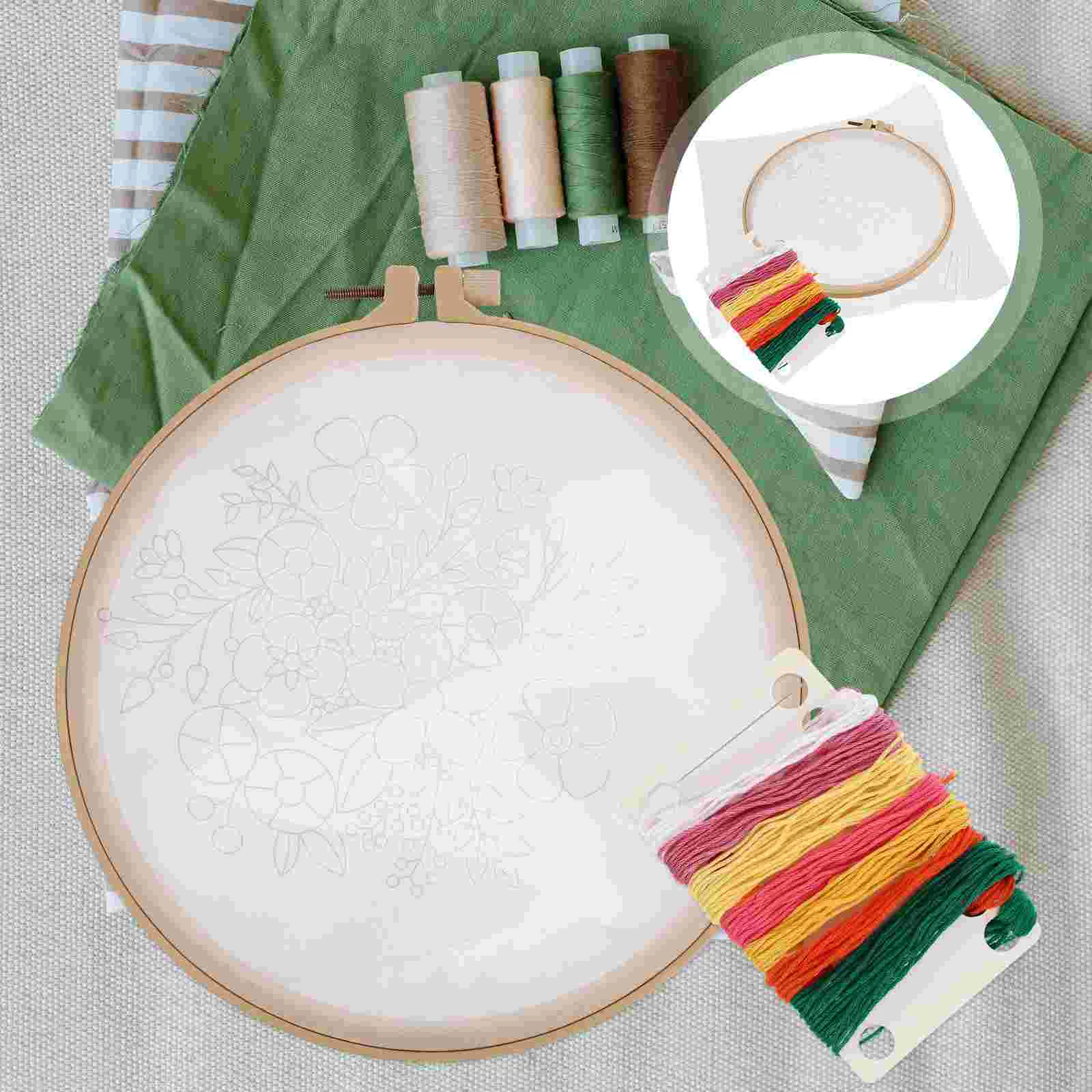 

Kit Embroidery Sewing Stitching Thread Cross Decorative Beginner Kits Punch Adultsneedle Diy Material Beginners Craft Cotton