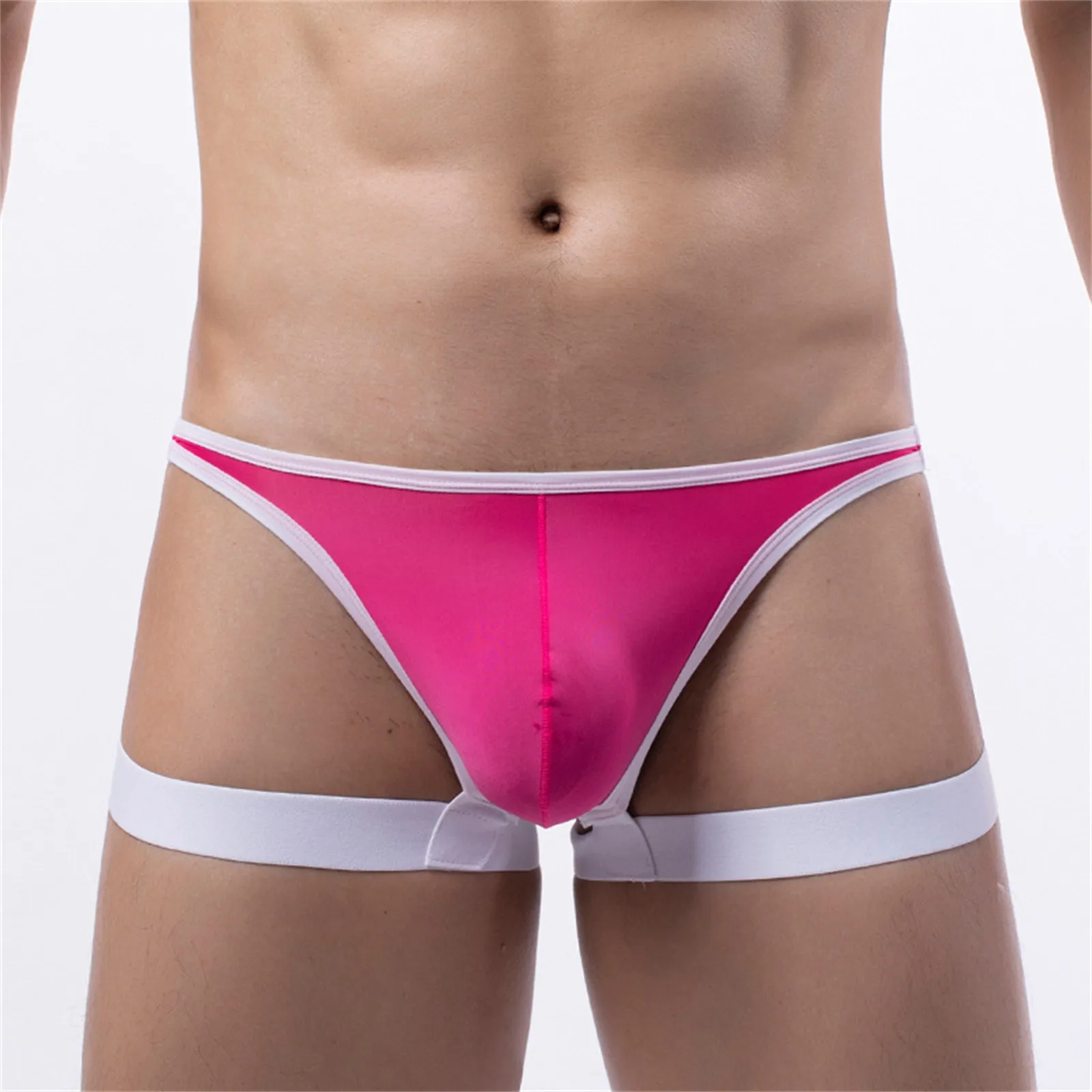 

Mens Underwear Sexy Gays Underpants Cotton Gather Panties Solid Breathable Sports Brife Shorts Sissy Thongs Seamless Cuecas