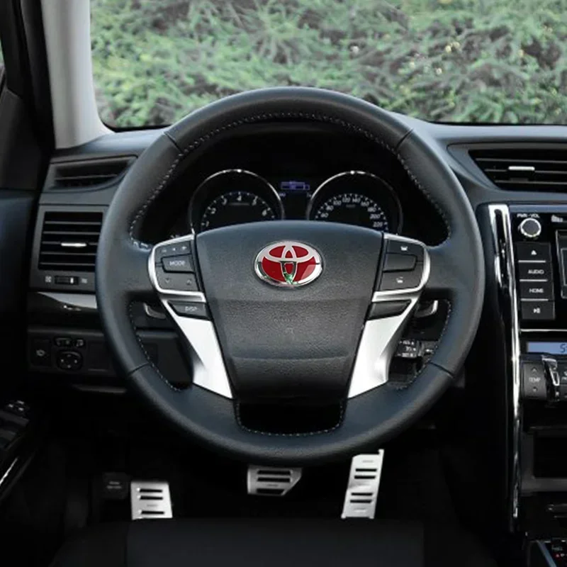 1 шт. подходит для Toyota 3D трехмерный логотип на руль Corolla C-amry RAV4 C-rown подушка