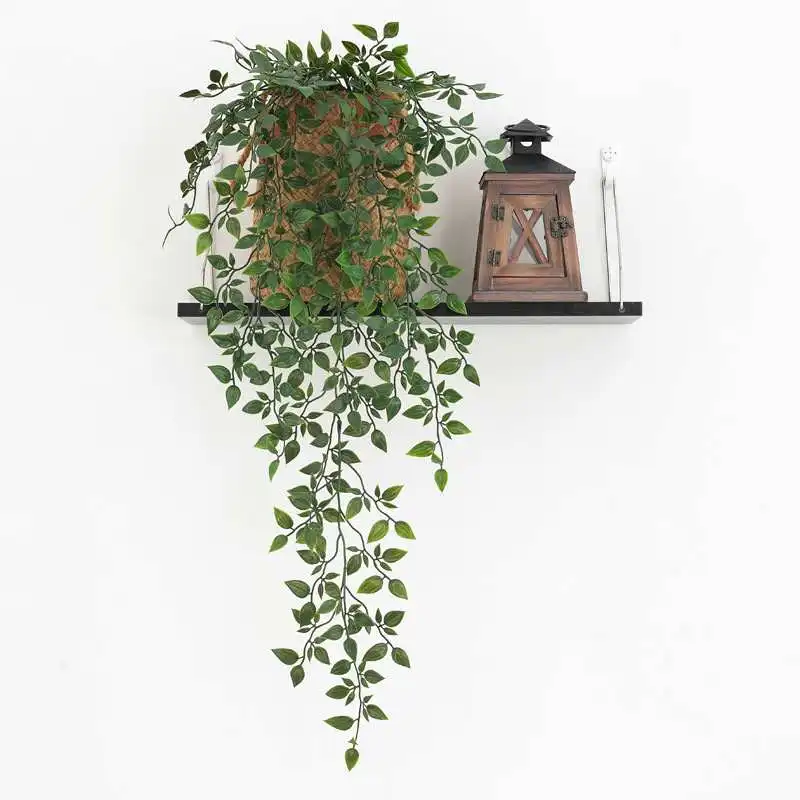 

1pcs Artificial Green Vine 85cm Hanging Mandala Vines Potted Trailing Plant Indoor Outdoors Home Garden Wall Party Decoration