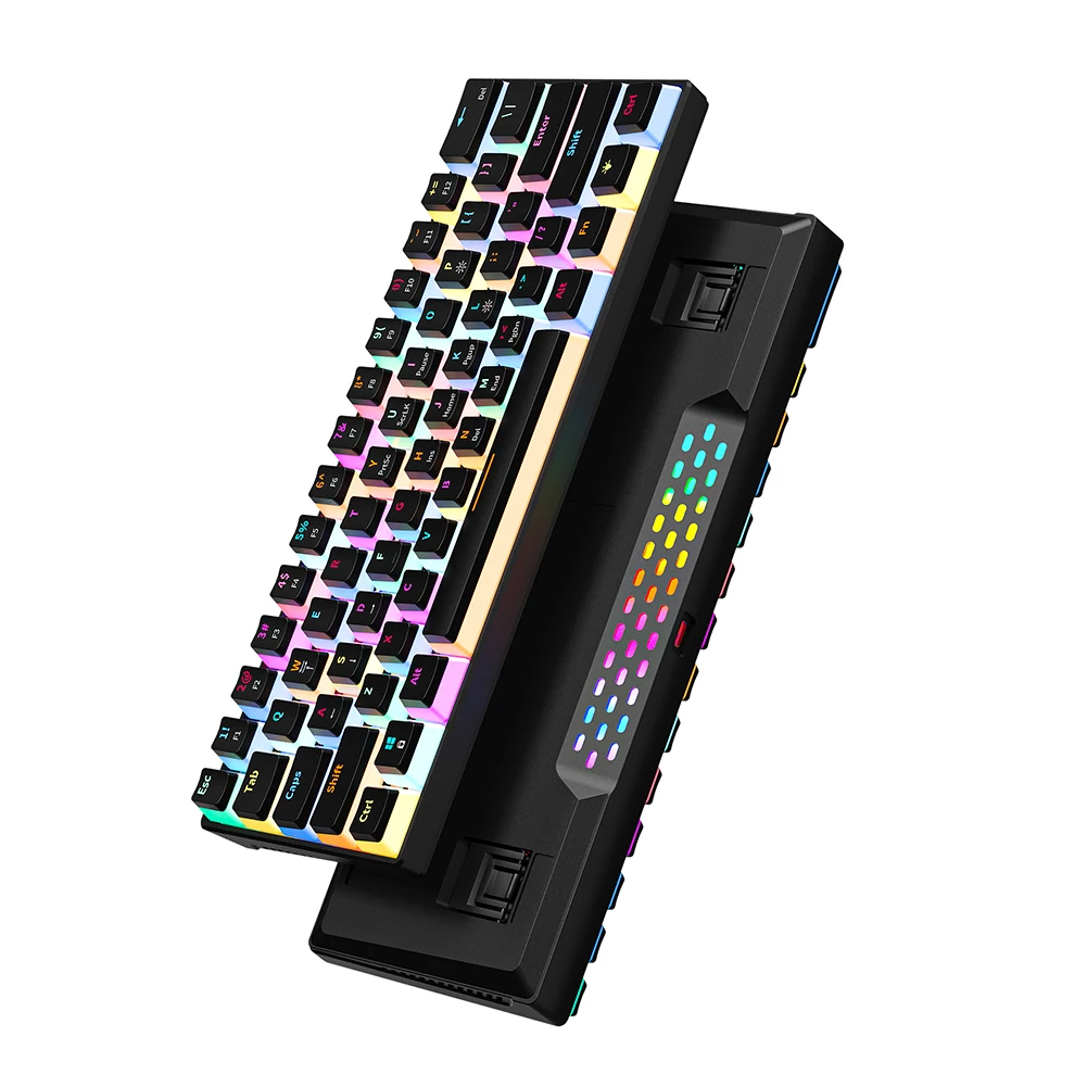 

USB-клавиатура Механическая с RGB-подсветкой, 61/104 клавиш