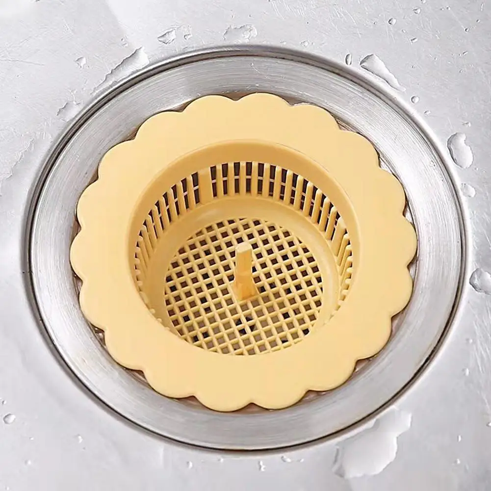 

Sink Drain Strainers 4Pcs Practical Smooth Surface Lightweight Sink Strainers Shower Bathtub Plugs for Kitchen