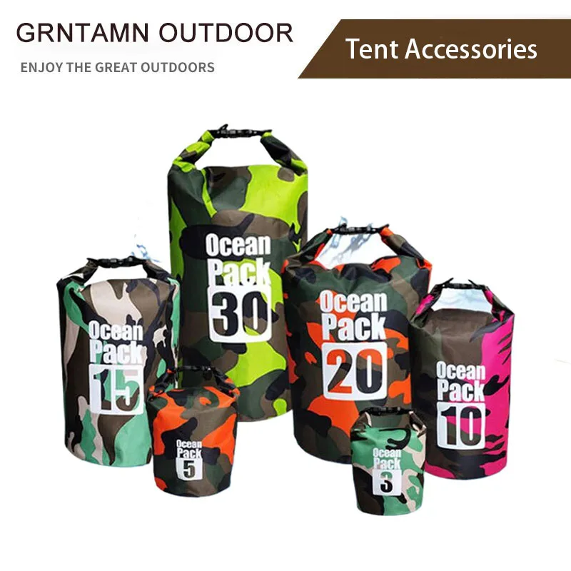 Камуфляжная водонепроницаемая сумка для плавания с фотографией активного