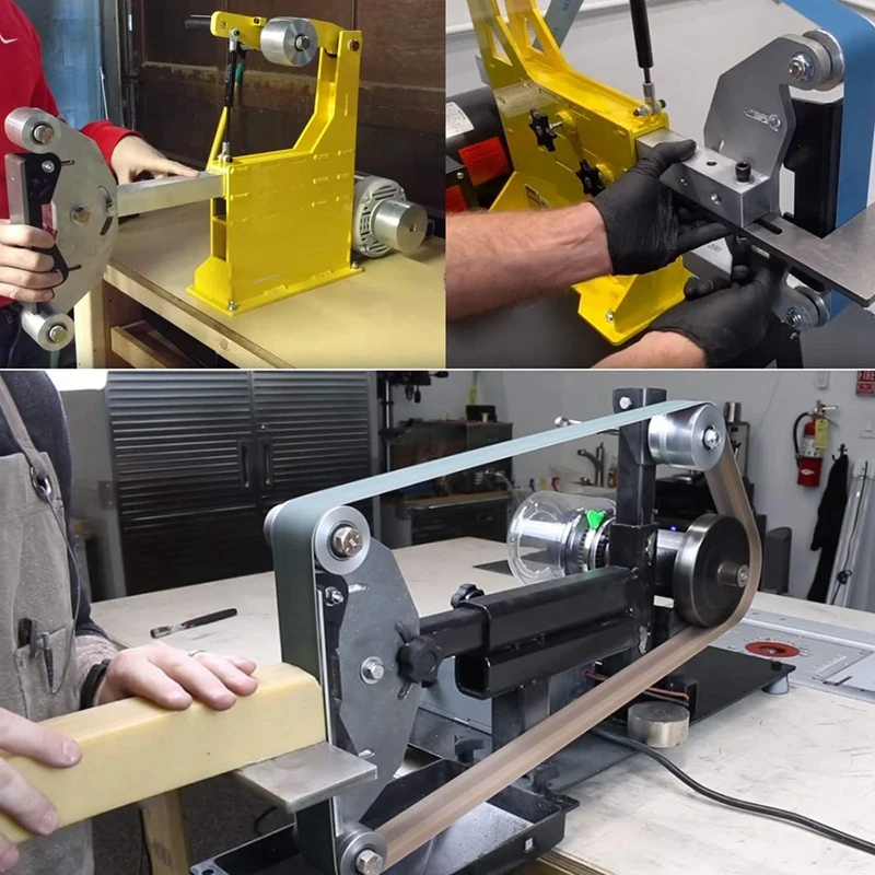 Ленточная шлифовальная пластина D-образная для 2X72 дюймового ножа машина с