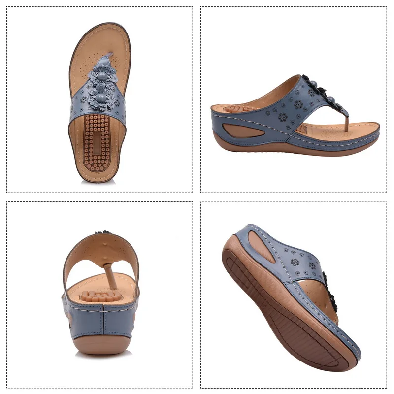 Fashion Women Shoes Sandals Open Toe Sandals For Women Breathable Women Sandals Lightweight Flip Flops Casual Female Slippers