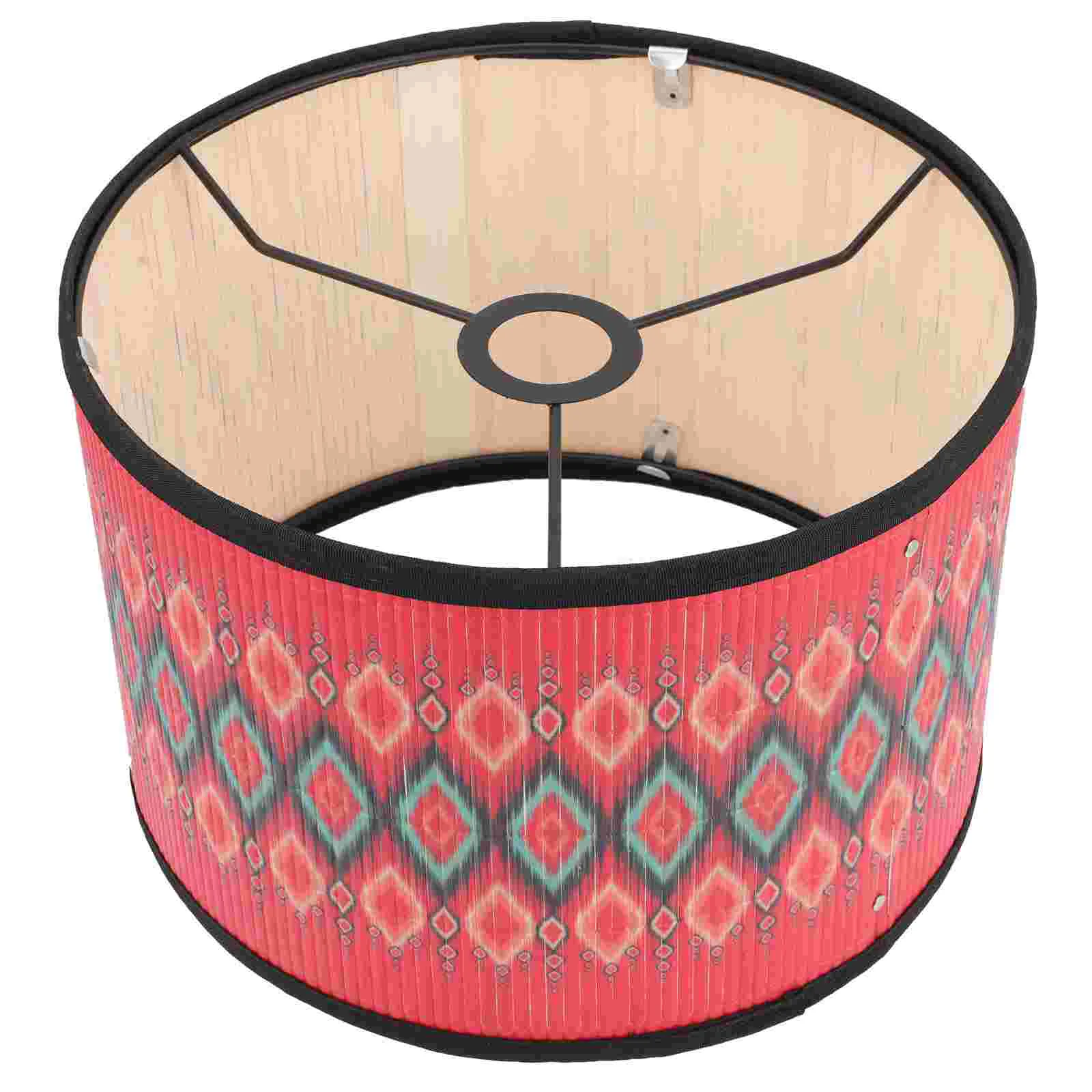 

Replacement Lamp Shades Finials Lamps Ethnic Lampshade Pendant Light Shade Bedside Lamp Shade Floor Light Shade Woodsy Decor