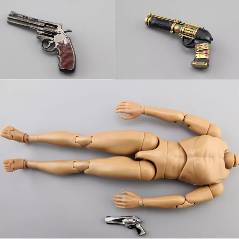 Масштаб 1:6 литая металлическая модель пистолета colt357/Смит и вессонский