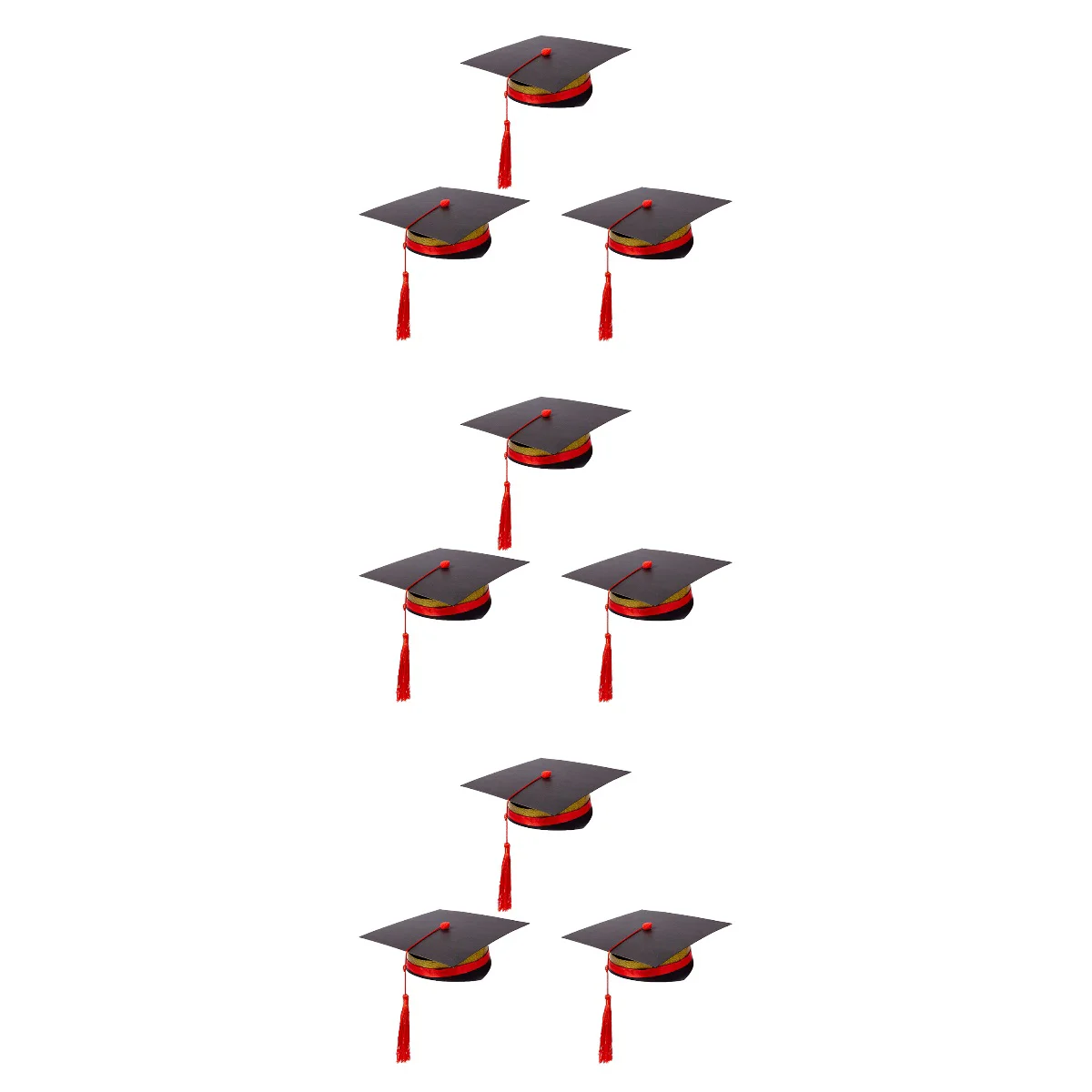 

Шапка ручной работы для выпускного, 9 комплектов