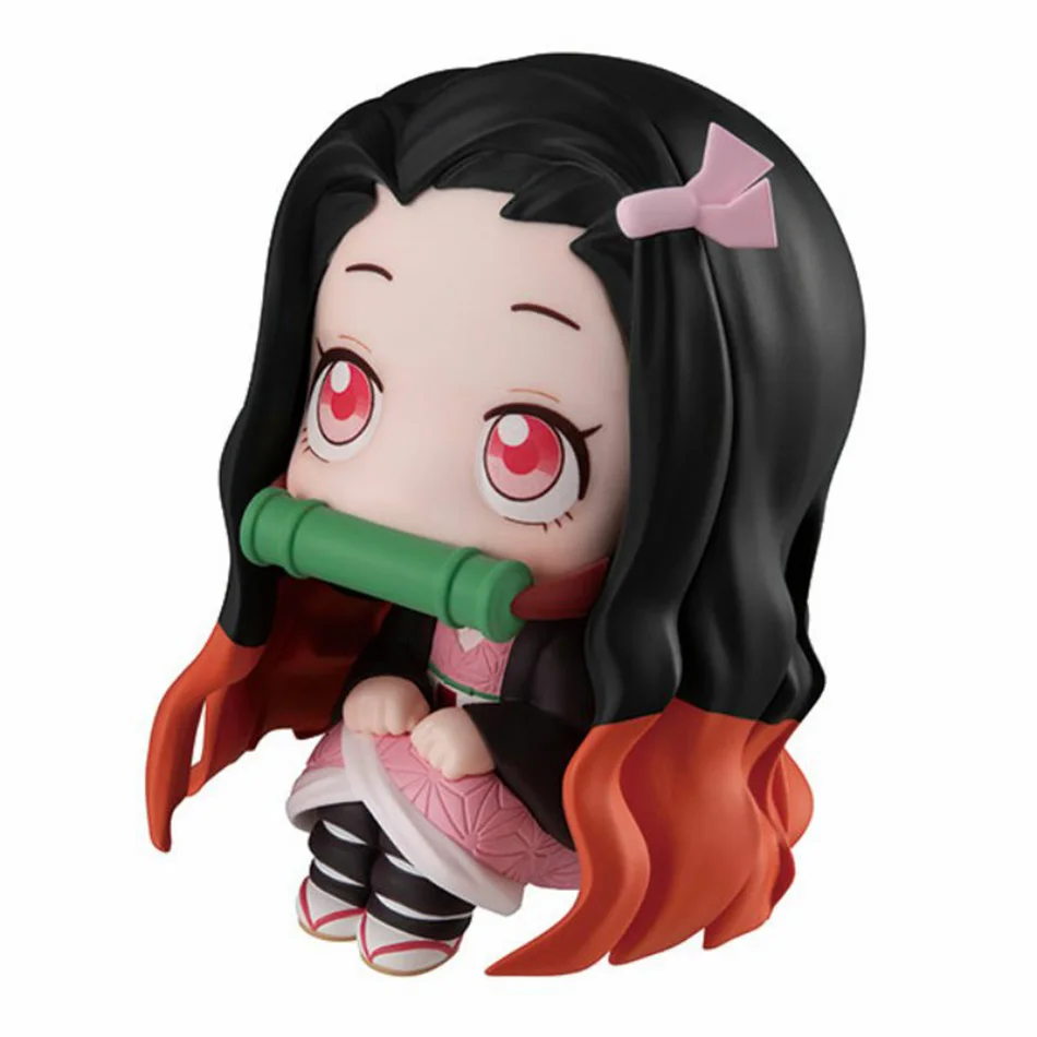

Demon Slayer Anime Figure Action Kimetsu Yaiba Animated Characters Toy Collection Demon Killer Kamado Tanjirou Nezuko Toy Models