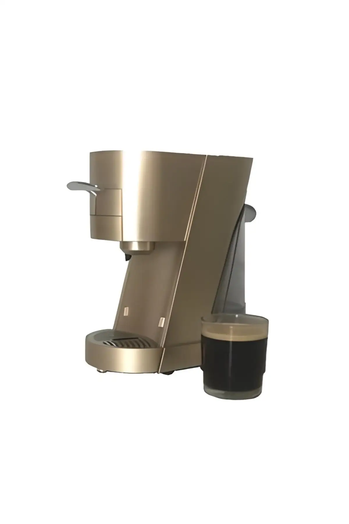 

Капсульная кофемашина голубая, совместимая с капсулами