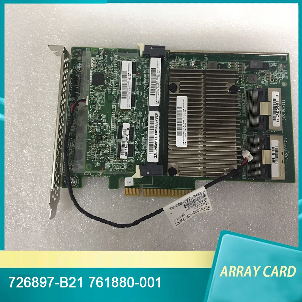 

Для HP P840 + 4G 726897-B21 761880-001 12G/B SAS P840 Array Card Высокое качество Быстрая доставка