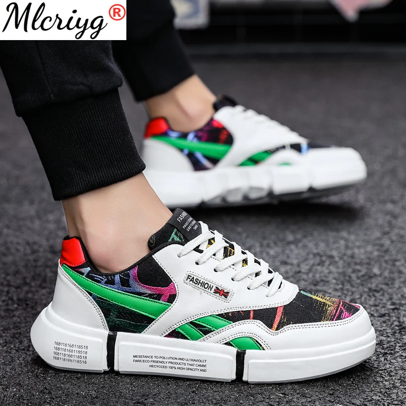 

Men's Running Shoes for Men Sports Leisure Full Palm Cushion Shock Absorption Ultra Light Chunky Sneakers Summer 2021 New Spring