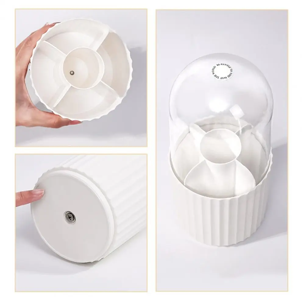 

Pen Holder Durable Multi-compartment High Strength 360-Degree Rotating Pen Makeup Brush Holder Home Supplies