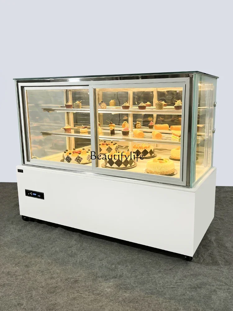 Подставка под прямым углом входная дверь для торта Холодильная витрина с