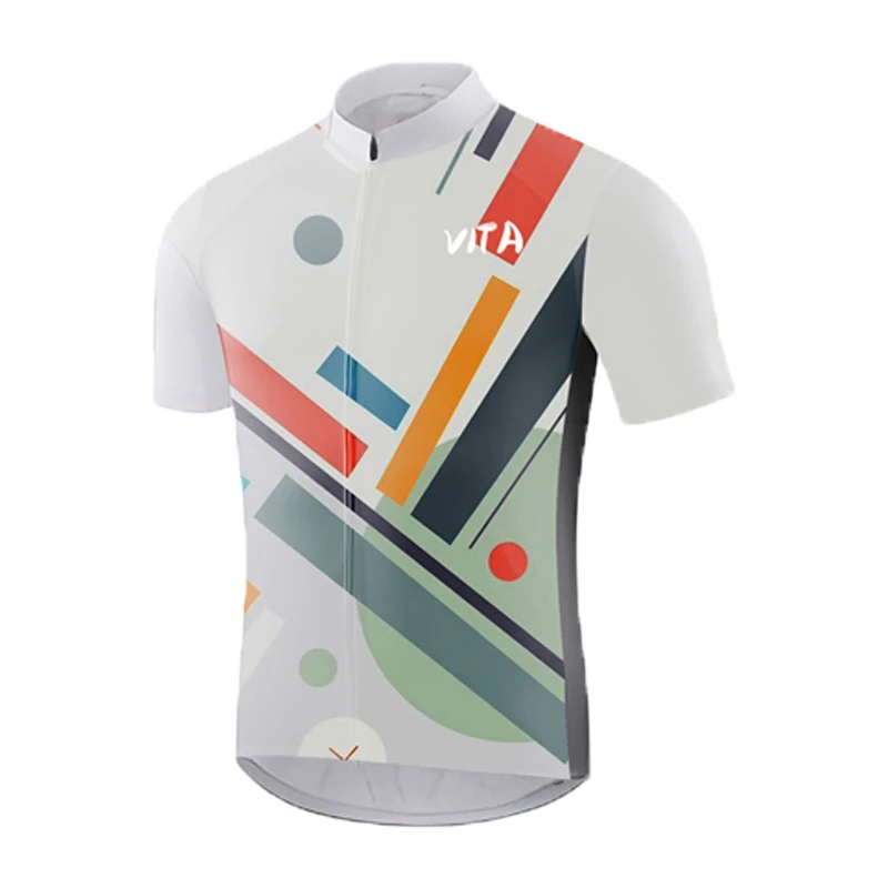 Мужская футболка для езды на мотоцикле VITA Road летняя дышащая велосипеде