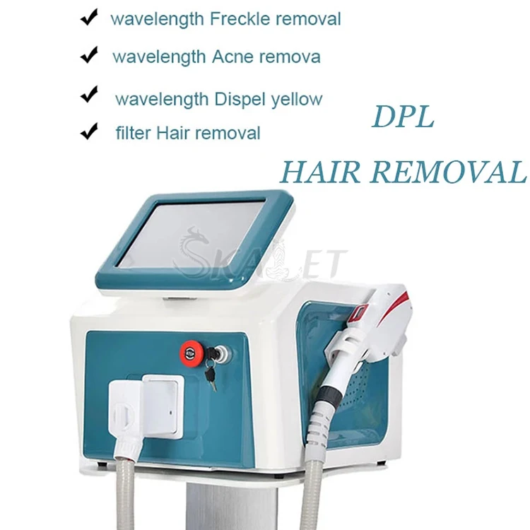 

2022 DPL IPL Hair Removal Facial Skin Rejuvenation Spots Remover Red Blood Vessels Treatment OPT Equipment