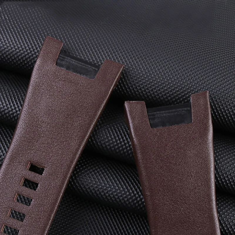 Genuine Leather Bracelet 32mm Watchband Watch Strap Wristwatches Band For Diesel DZ1216 DZ1273 DZ4246 DZ4247DZ287 Watch Band