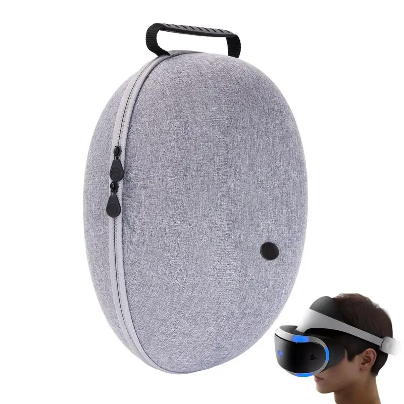 

Shock-proof PS VR2 Storage Bag Handle Protection Travel Storage Bag Earphones Power Banks Chargers Carrying Case Hard Bag
