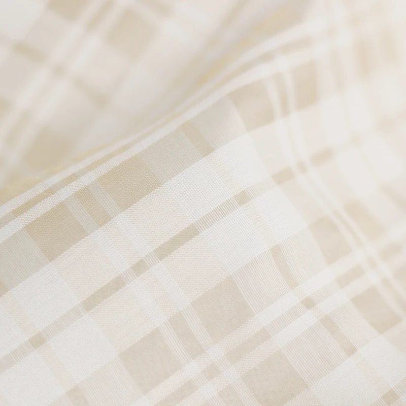 Красная Малина 15 Момми 75 г чистая шелковая органза ткань в строчку материал для