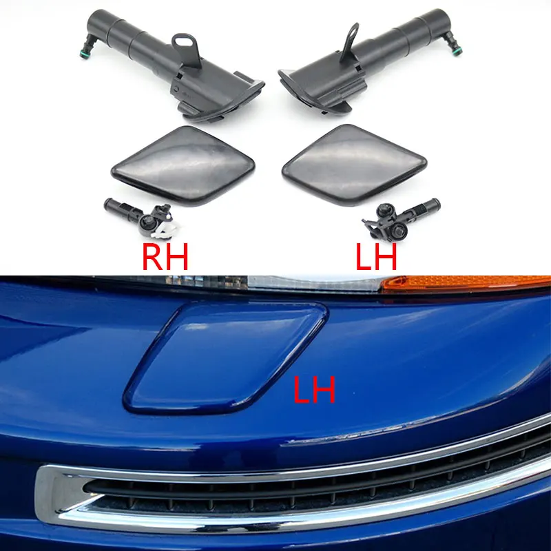 

Car Headlamp Washer Pump Actuator Headlight Spray Nozzle Jet Cover For VOLVO XC90 2007-2014 30698506 30698507