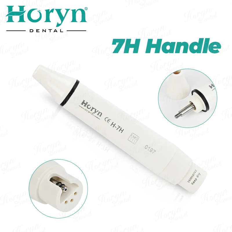 Фото Ультразвуковой скалер Horyn Dental, наконечник B-типа без LED-подсветки, совместимый с EMS, Woodpecker, Vident 135 ℃   Автоклав №1