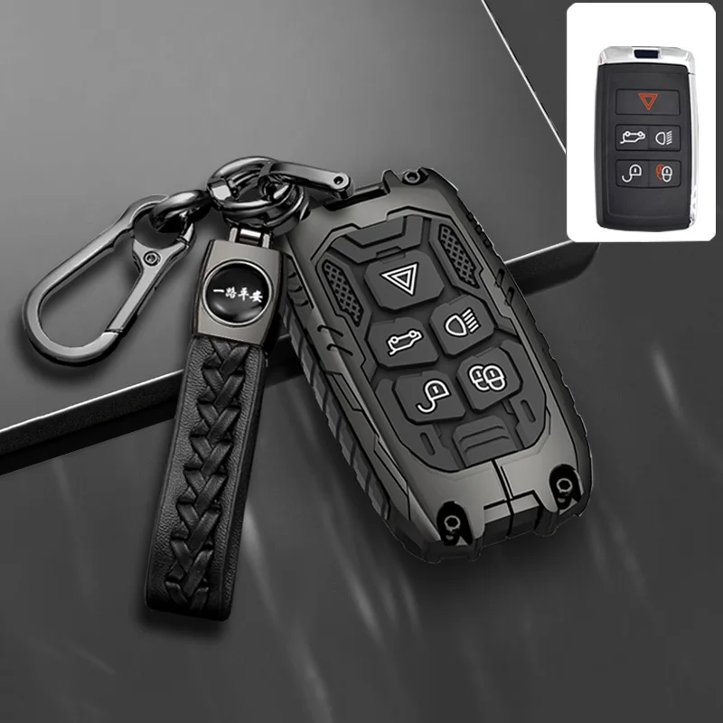 Фото Чехол для дистанционного ключа автомобиля для Land Rover Range Rover Sport Evoque Freelander Velar Discovery 4, Jaguar XE XJ XF, гитара №3