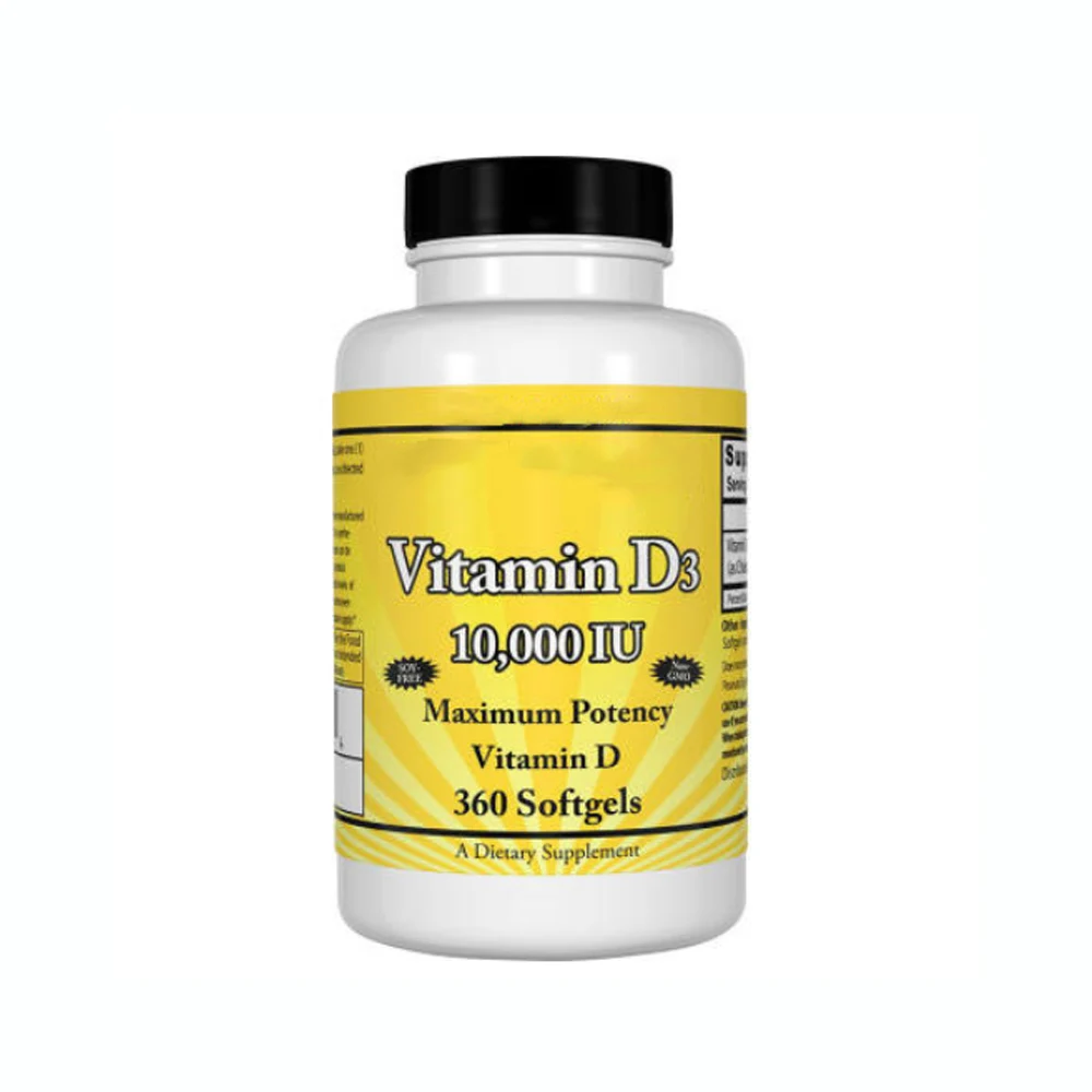 

Healthy Origins Vitamin D3 D-3 10000iu 120 / 360 softgels 10,000IU,Promote calcium absorption Bone health