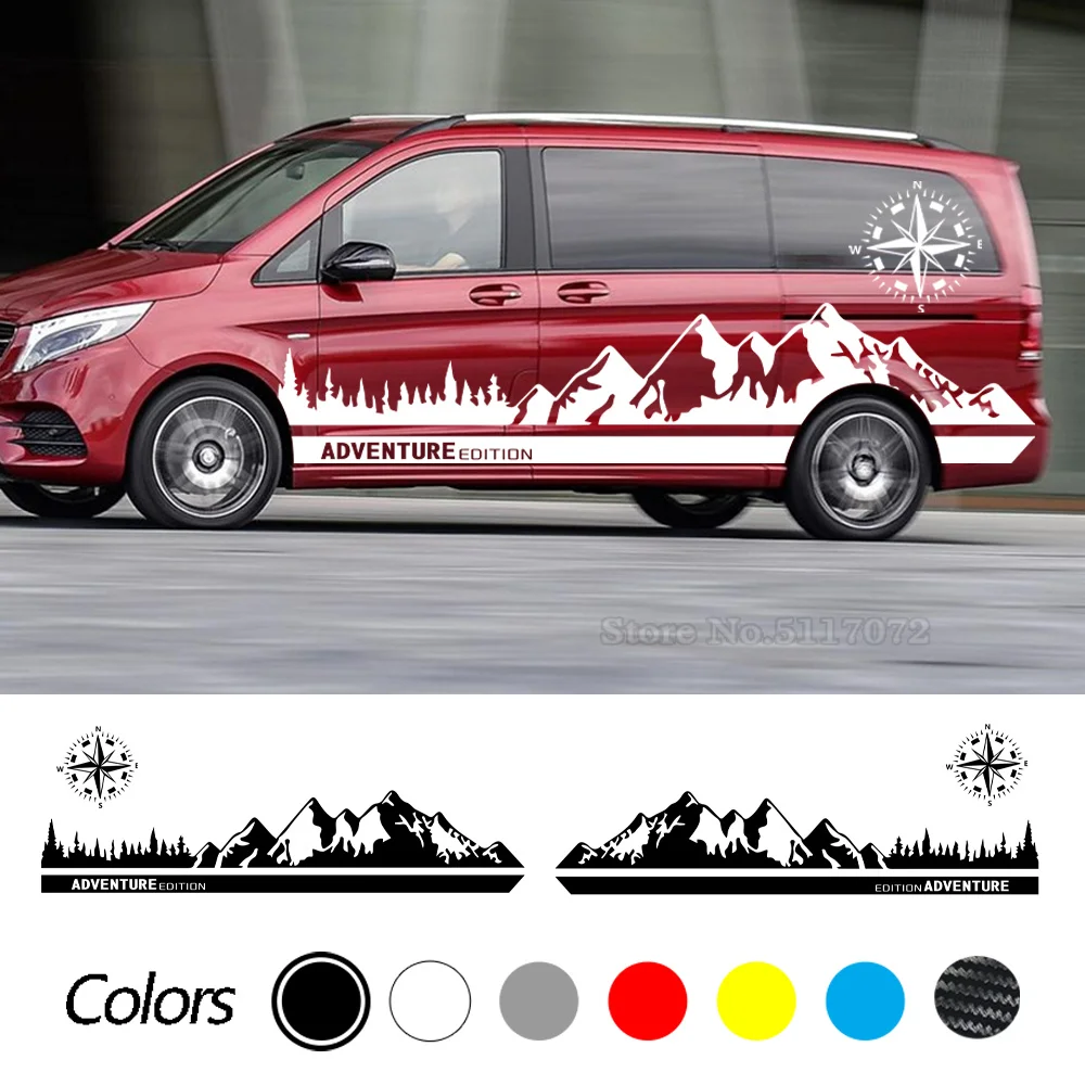 

Виниловые наклейки для Mercedes Benz V Class Vito Viano W447 W639 W638
