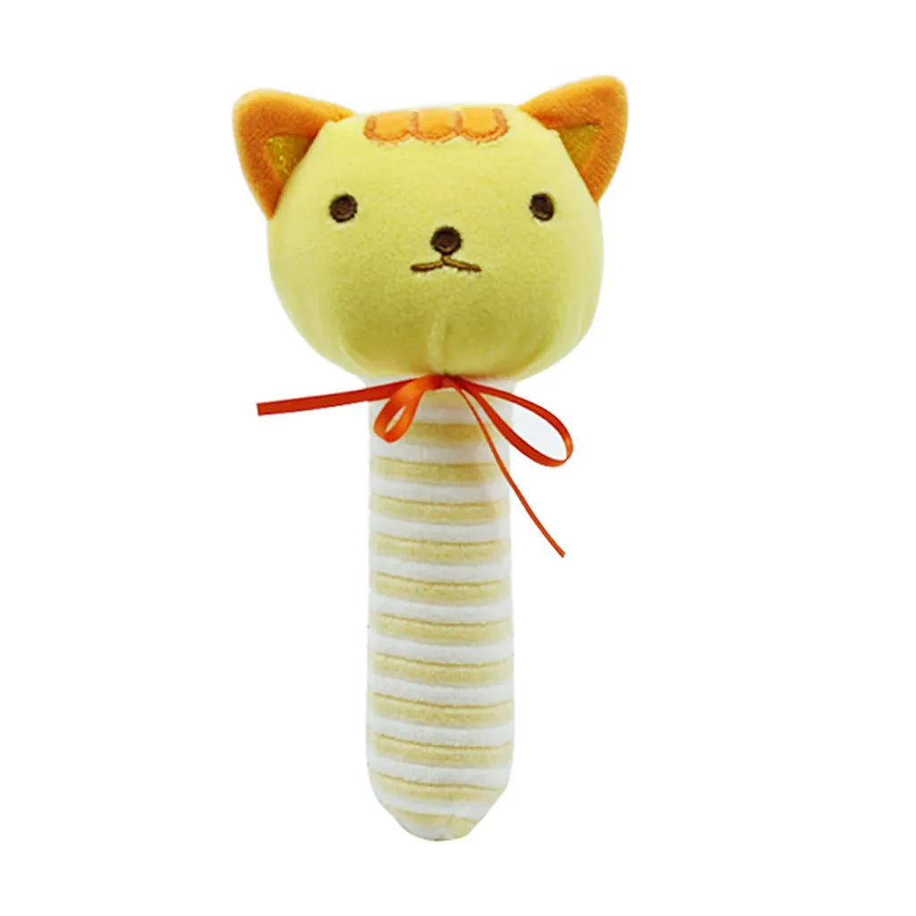 

Animals Hand Bells Musical Baby Soft Toys Developmental Rattle Bed Kids Baby Toys Stuff For Newborn Baby Mobile On The Bed