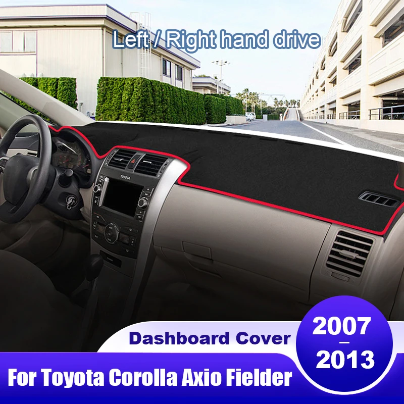 

Чехол для приборной панели автомобиля Toyota Corolla Axio Fielder 2007 2008 2009 2010 2011 2012 2013